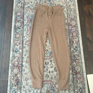 NWOT Abercrombie & Fitch Waffle Joggers XS